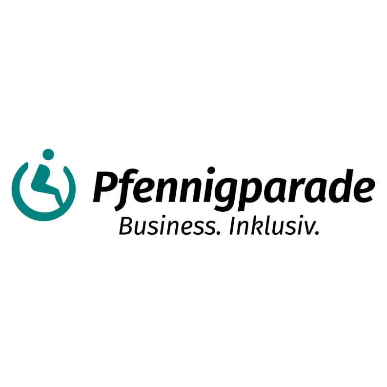 Pfennigparade Business. Inklusiv. logo