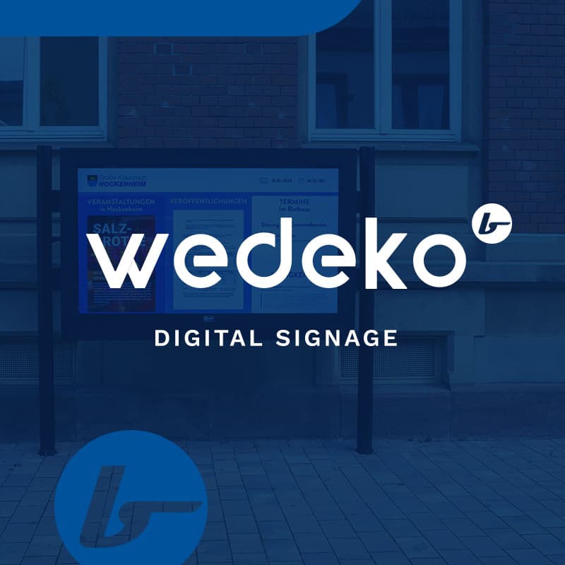 Wedeko Digital Signage | Bütema AG logo